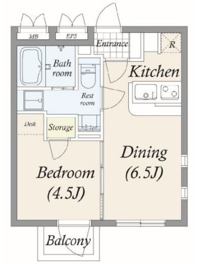 PASEO三軒茶屋Ⅱ (パセオ三軒茶屋Ⅱ) 203 間取り図
