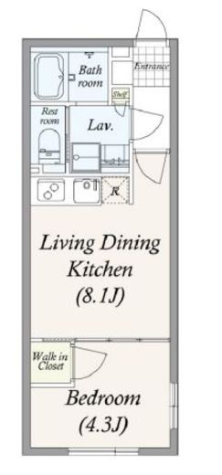 PASEO三軒茶屋Ⅱ (パセオ三軒茶屋Ⅱ) 302 間取り図