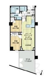 グランドメゾン桜新町 1階 間取り図