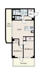 S-FORTたまプラーザ 305 間取り図