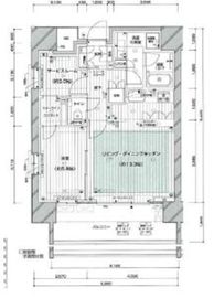 アデニウム東神田 12階 間取り図