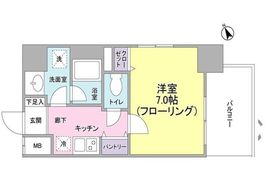 アルファステイツ浅草橋 204 間取り図