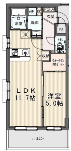 パインハーストコンドミニアム 303 間取り図