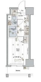 メイクスデザイン川崎Ⅱ 9階 間取り図