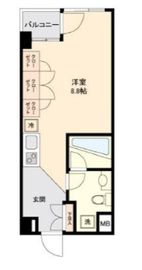 パークフラッツ永福町 205 間取り図