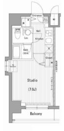 ガーラグランディ横濱桜木町 4階 間取り図
