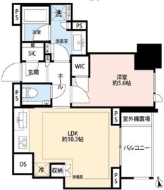 クラッシィハウス大手町 5階 間取り図