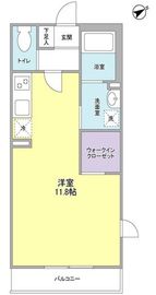 パストラル六本木 105 間取り図