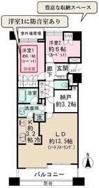 ブロードアベニュー国分寺 8階 間取り図