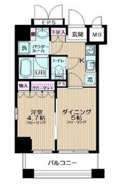 日神デュオステージ馬車道 804 間取り図