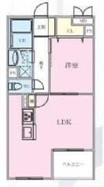 The MANOR KYODO 101 間取り図