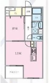 The MANOR KYODO 302 間取り図