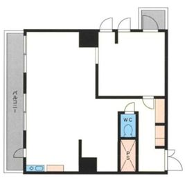 渋谷ホームズ 4階 間取り図