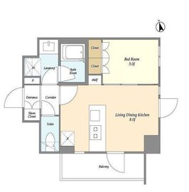 ウェルスクエア赤塚新町 301 間取り図