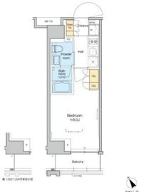 プラウドフラット清澄通り 502 間取り図