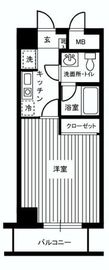 アルティス芝公園 902 間取り図