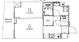 ecume川崎 (エキューム川崎) 205 間取り図