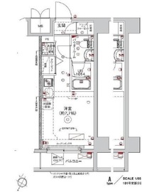 RELUXIA横濱西 (リルシア横濱西) 1階 間取り図