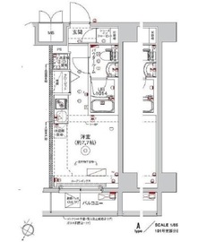 RELUXIA横濱西 (リルシア横濱西) 7階 間取り図