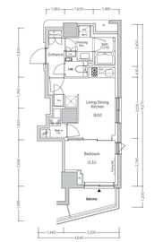 ザ・パークハビオ文京目白台プレイス 103 間取り図