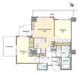 ウィルテラス滝野川 401 間取り図