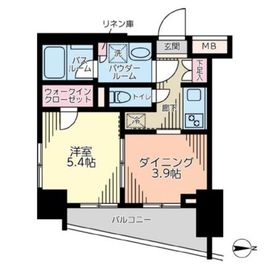 日神デュオステージ浅草国際通り 2階 間取り図