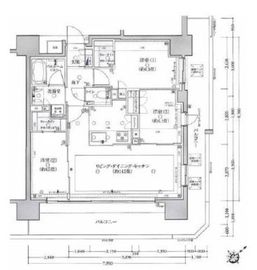クリオ藤沢セントラルマークス 11階 間取り図