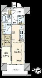 ブリリア四谷三丁目 7階 間取り図