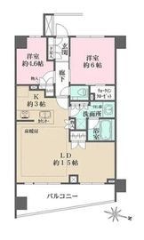 パークナード目黒カレン 4階 間取り図