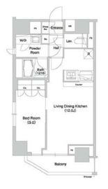 グラマシー横濱関内 301 間取り図