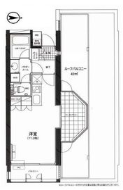 カーサ・デル・ソル小石川 802 間取り図