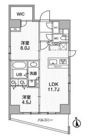 リテラス秋葉原イースト 1501 間取り図