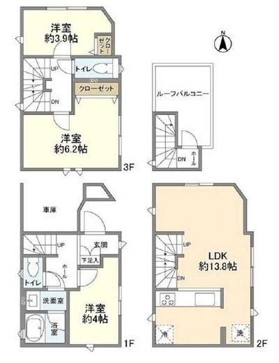 Kolet大森町 (コレット大森町)#02#03#04 #03 間取り図