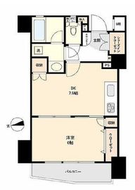 グランドパーク池尻大橋 2階 間取り図