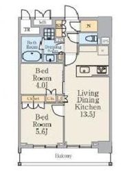 クレストコート町屋 903 間取り図