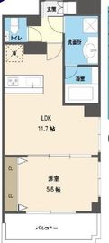 ガーラ神田岩本町 12階 間取り図