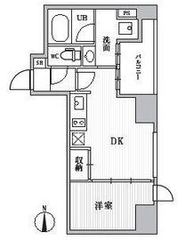 CAVANA+SHINTOMICHO (カバナプラス新富町) 603 間取り図