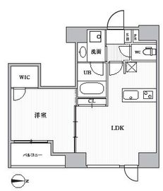 CAVANA+SHINTOMICHO (カバナプラス新富町) 1202 間取り図