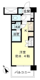 プリヴェール南青山 5階 間取り図