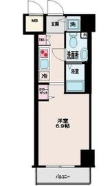 グランド・ガーラ芝公園 9階 間取り図