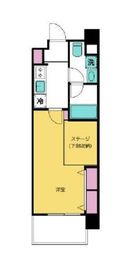 クレイン横浜台町 5階 間取り図