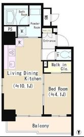 イエリ川崎 302 間取り図