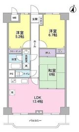ラ・コスタ壱番館 1003 間取り図