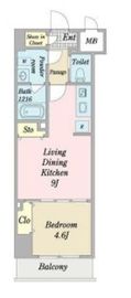 PARK HILLS TOWER (パークヒルズタワー) 303 間取り図