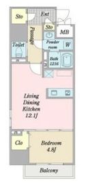 PARK HILLS TOWER (パークヒルズタワー) 301 間取り図