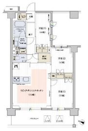 パレステージ茅ヶ崎Ⅱ 8階 間取り図