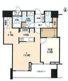 ザ・レジデンス三田 11階 間取り図