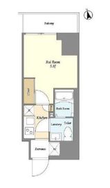 コンフォリア・リヴ川崎南幸町 604 間取り図