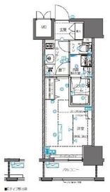 ZOOM横浜桜木町 10階 間取り図