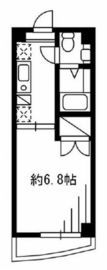 F.S.C.新宿マンション 2階 間取り図